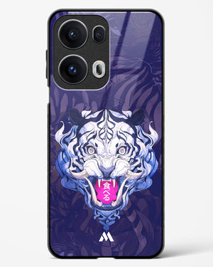 Tiger Tantrum Glass Case Phone Cover (Oppo)