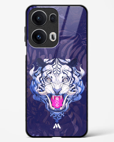 Tiger Tantrum Glass Case Phone Cover (Oppo)