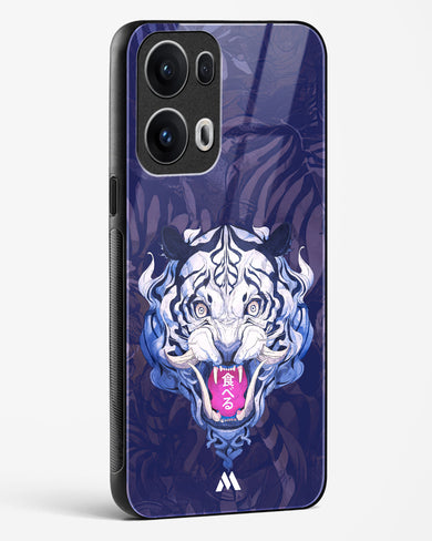 Tiger Tantrum Glass Case Phone Cover (Oppo)