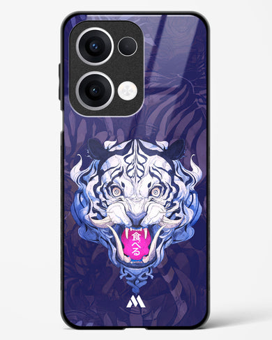Tiger Tantrum Glass Case Phone Cover (Oppo)