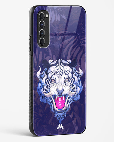 Tiger Tantrum Glass Case Phone Cover (Oppo)