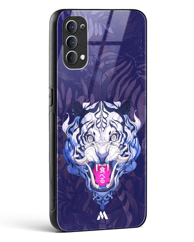 Tiger Tantrum Glass Case Phone Cover (Oppo)