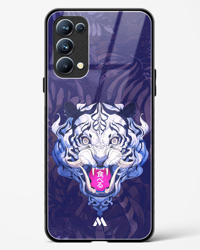 Tiger Tantrum Glass Case Phone Cover (Oppo)