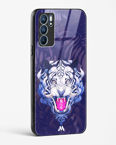 Tiger Tantrum Glass Case Phone Cover (Oppo)