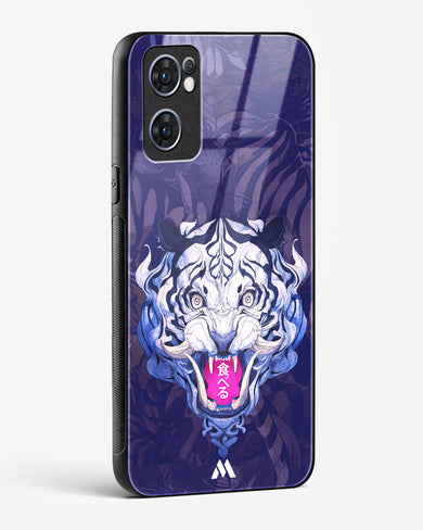 Tiger Tantrum Glass Case Phone Cover (Oppo)