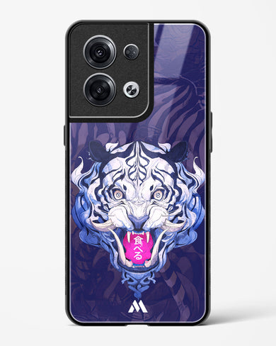 Tiger Tantrum Glass Case Phone Cover (Oppo)