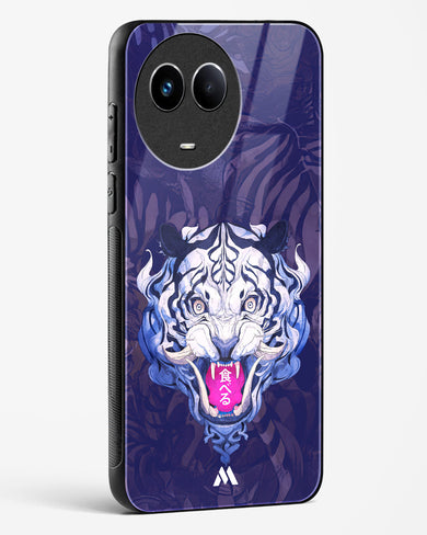 Tiger Tantrum Glass Case Phone Cover (Realme)