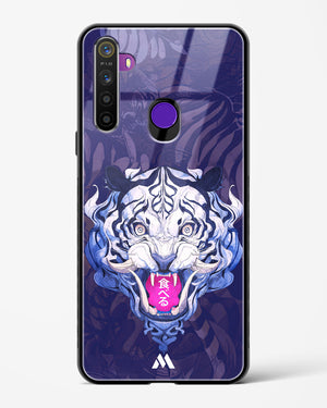 Tiger Tantrum Glass Case Phone Cover (Realme)