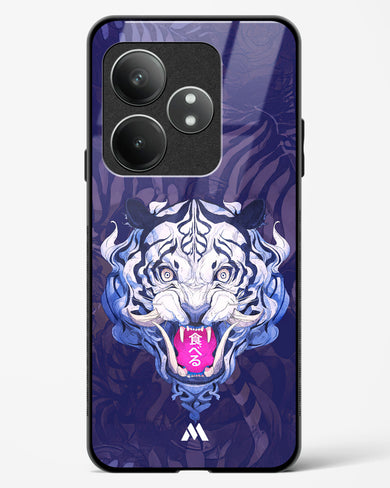 Tiger Tantrum Glass Case Phone Cover (Realme)