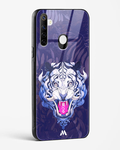 Tiger Tantrum Glass Case Phone Cover (Realme)