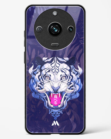 Tiger Tantrum Glass Case Phone Cover (Realme)