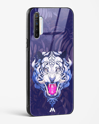 Tiger Tantrum Glass Case Phone Cover (Realme)