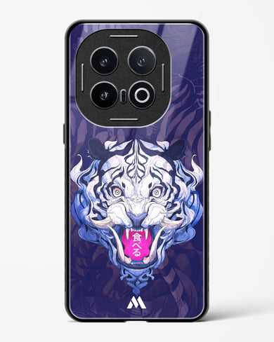 Tiger Tantrum Glass Case Phone Cover (Vivo)