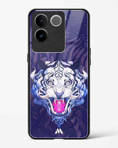 Tiger Tantrum Glass Case Phone Cover (Vivo)