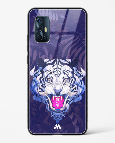 Tiger Tantrum Glass Case Phone Cover (Vivo)