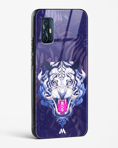 Tiger Tantrum Glass Case Phone Cover (Vivo)