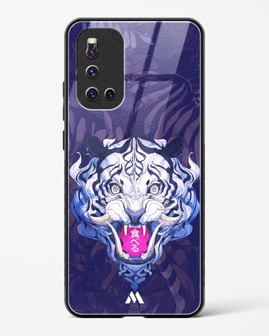 Tiger Tantrum Glass Case Phone Cover (Vivo)