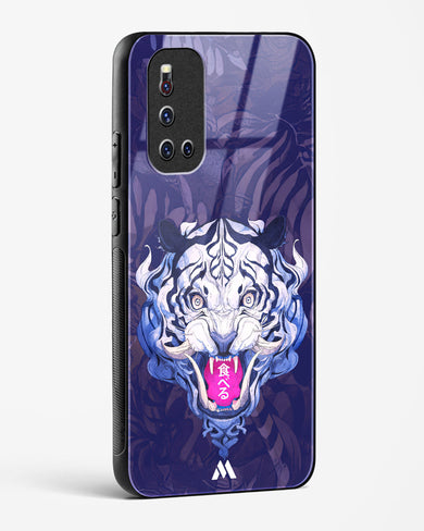 Tiger Tantrum Glass Case Phone Cover (Vivo)