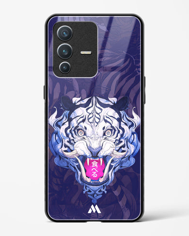 Tiger Tantrum Glass Case Phone Cover (Vivo)