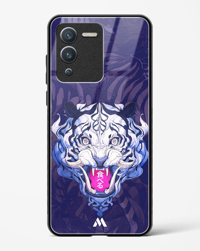 Tiger Tantrum Glass Case Phone Cover (Vivo)