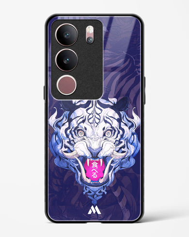 Tiger Tantrum Glass Case Phone Cover (Vivo)