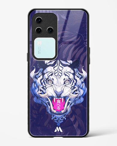 Tiger Tantrum Glass Case Phone Cover (Vivo)