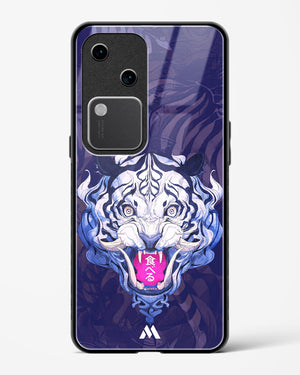 Tiger Tantrum Glass Case Phone Cover (Vivo)