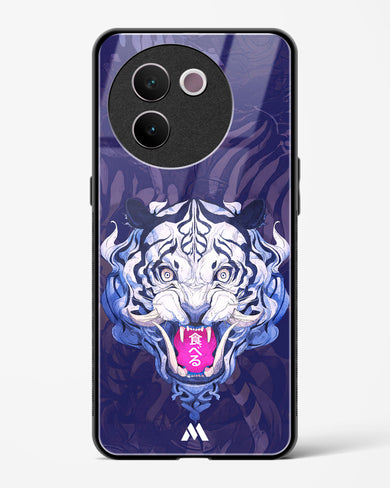 Tiger Tantrum Glass Case Phone Cover (Vivo)