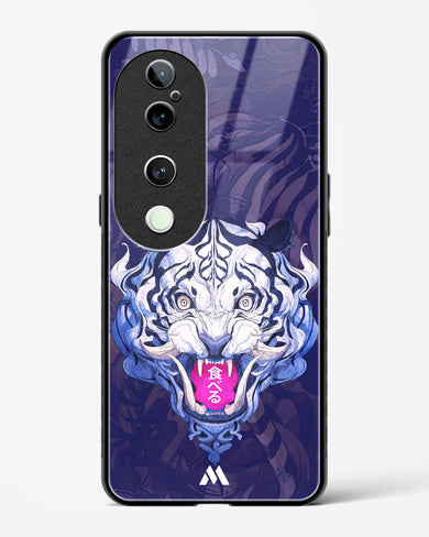 Tiger Tantrum Glass Case Phone Cover (Vivo)