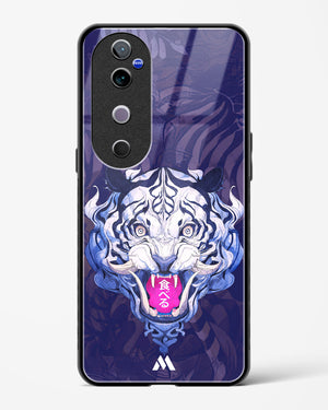 Tiger Tantrum Glass Case Phone Cover (Vivo)
