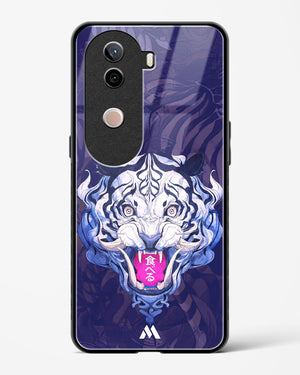Tiger Tantrum Glass Case Phone Cover (Vivo)