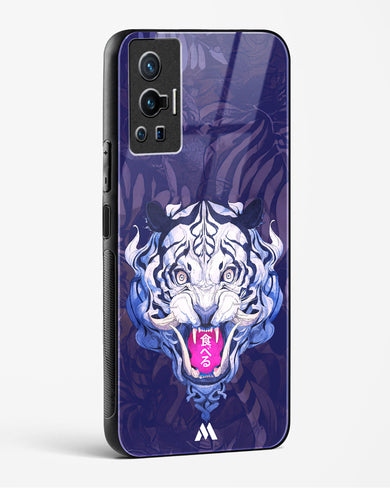 Tiger Tantrum Glass Case Phone Cover (Vivo)