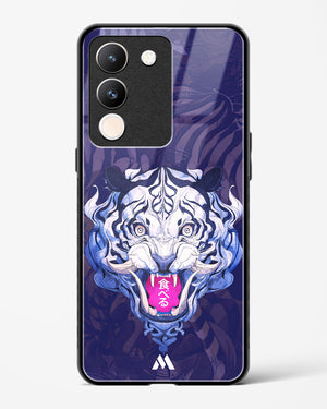 Tiger Tantrum Glass Case Phone Cover (Vivo)