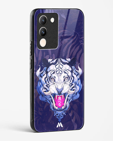 Tiger Tantrum Glass Case Phone Cover (Vivo)