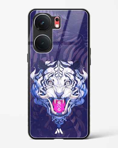 Tiger Tantrum Glass Case Phone Cover (Vivo)