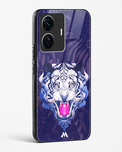 Tiger Tantrum Glass Case Phone Cover (Vivo)