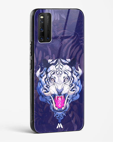 Tiger Tantrum Glass Case Phone Cover (Vivo)