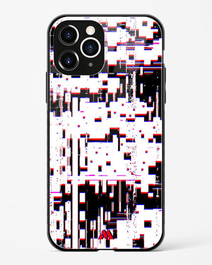 Glitch in the Code Glass Case Phone Cover (Apple)