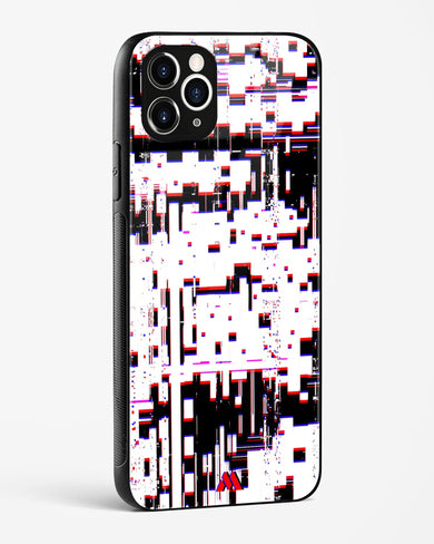 Glitch in the Code Glass Case Phone Cover (Apple)