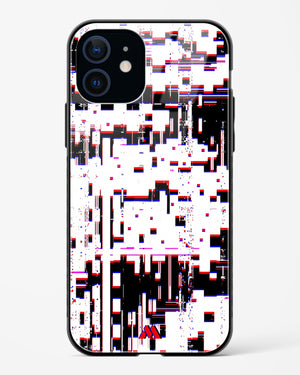 Glitch in the Code Glass Case Phone Cover (Apple)