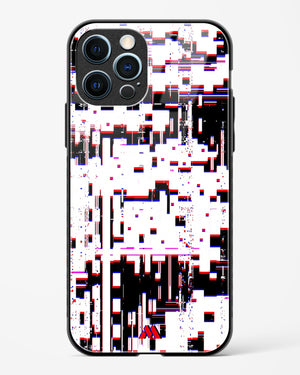 Glitch in the Code Glass Case Phone Cover (Apple)