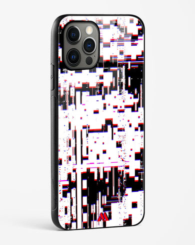 Glitch in the Code Glass Case Phone Cover (Apple)