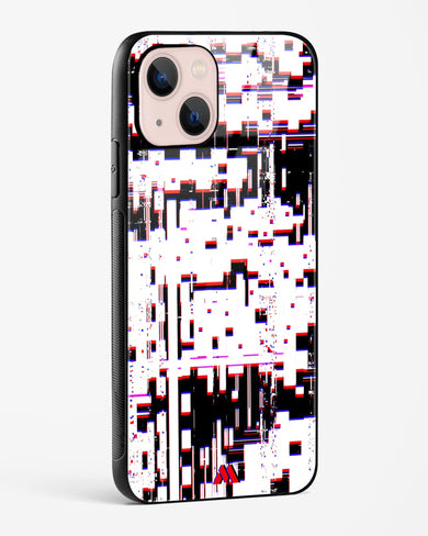 Glitch in the Code Glass Case Phone Cover (Apple)