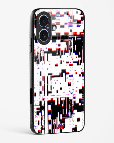 Glitch in the Code Glass Case Phone Cover (Apple)