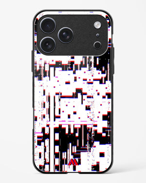 Glitch in the Code Glass Case Phone Cover (Apple)