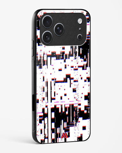 Glitch in the Code Glass Case Phone Cover (Apple)