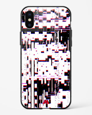 Glitch in the Code Glass Case Phone Cover (Apple)