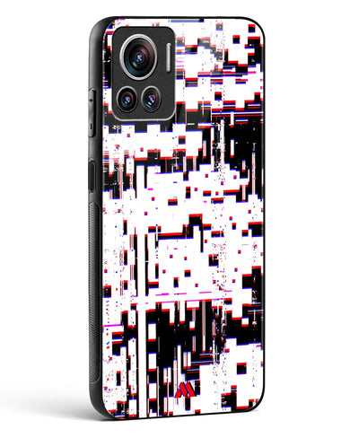 Glitch in the Code Glass Case Phone Cover (Motorola)