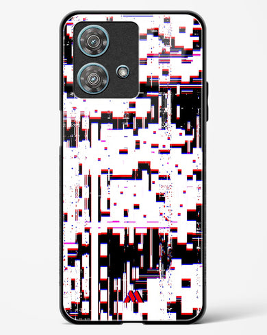 Glitch in the Code Glass Case Phone Cover (Motorola)