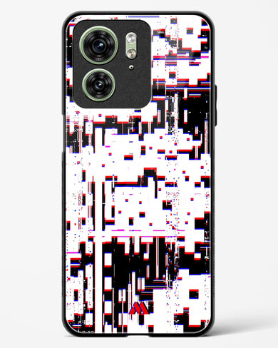 Glitch in the Code Glass Case Phone Cover (Motorola)